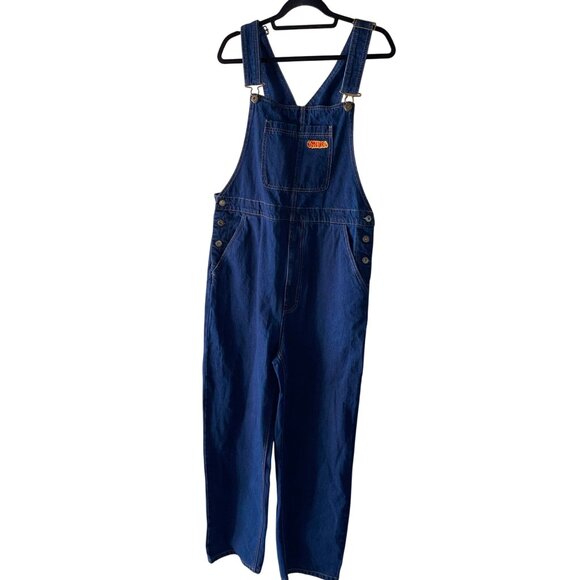 Empyre Other - Empyre Mens Overalls Size Medium Blue Loose Fit Evening Skate Denim Pure Cotton